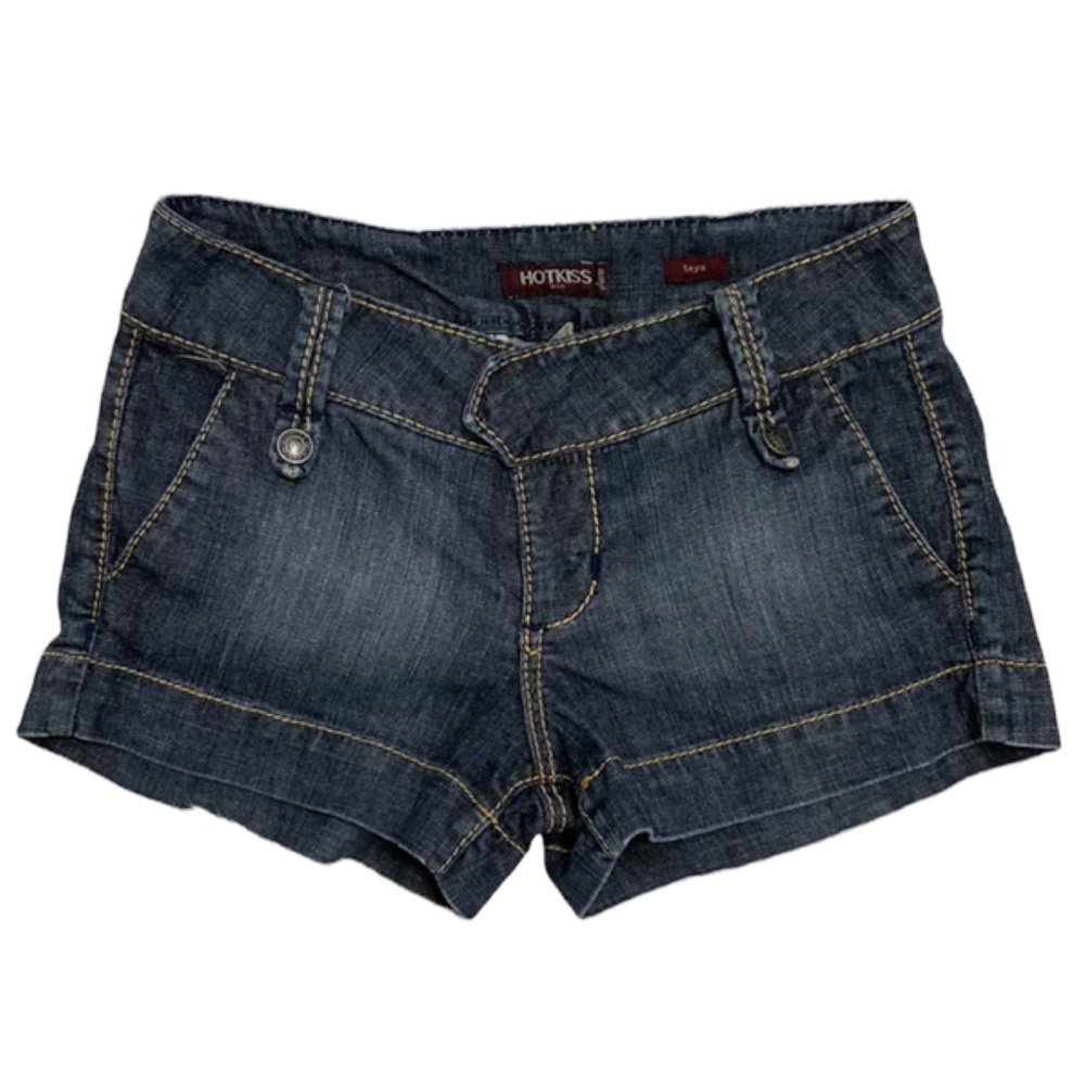 Hot Kiss Jean Shorts Women's Size 3 Blue
